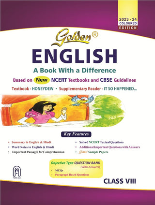 English Class VIII (With Sample Papers)