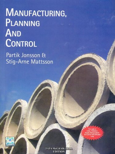 Manufacturing, Planning And Control – BookStation