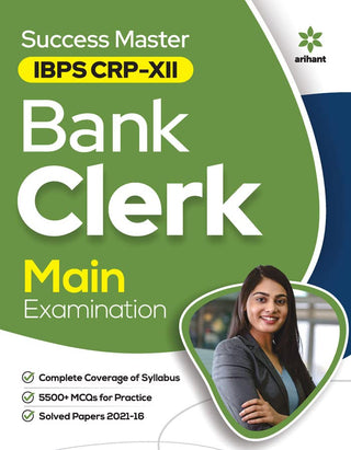 Success Master IBPS CRP -XII Bank Clerk Main Examination