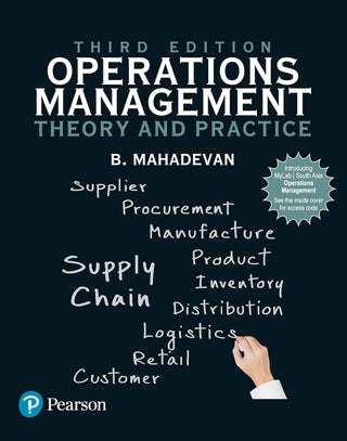 Operations Management :Theory And Practice (Third Edition)