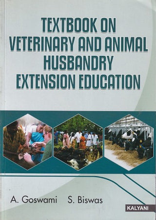 Text Book On Veterinary And Animal Husbandry Extension Education