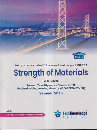 Strength Of Materials 2nd Year (Sem III)