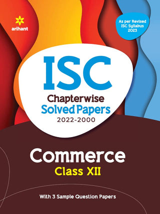 ISC Chapterwise Solved Paper - Commerce Class -XlI