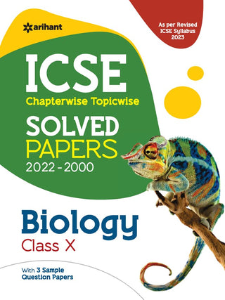ICSE Chapterwise Topicwise Solved Papers 2022-2000 - Biology Class 10