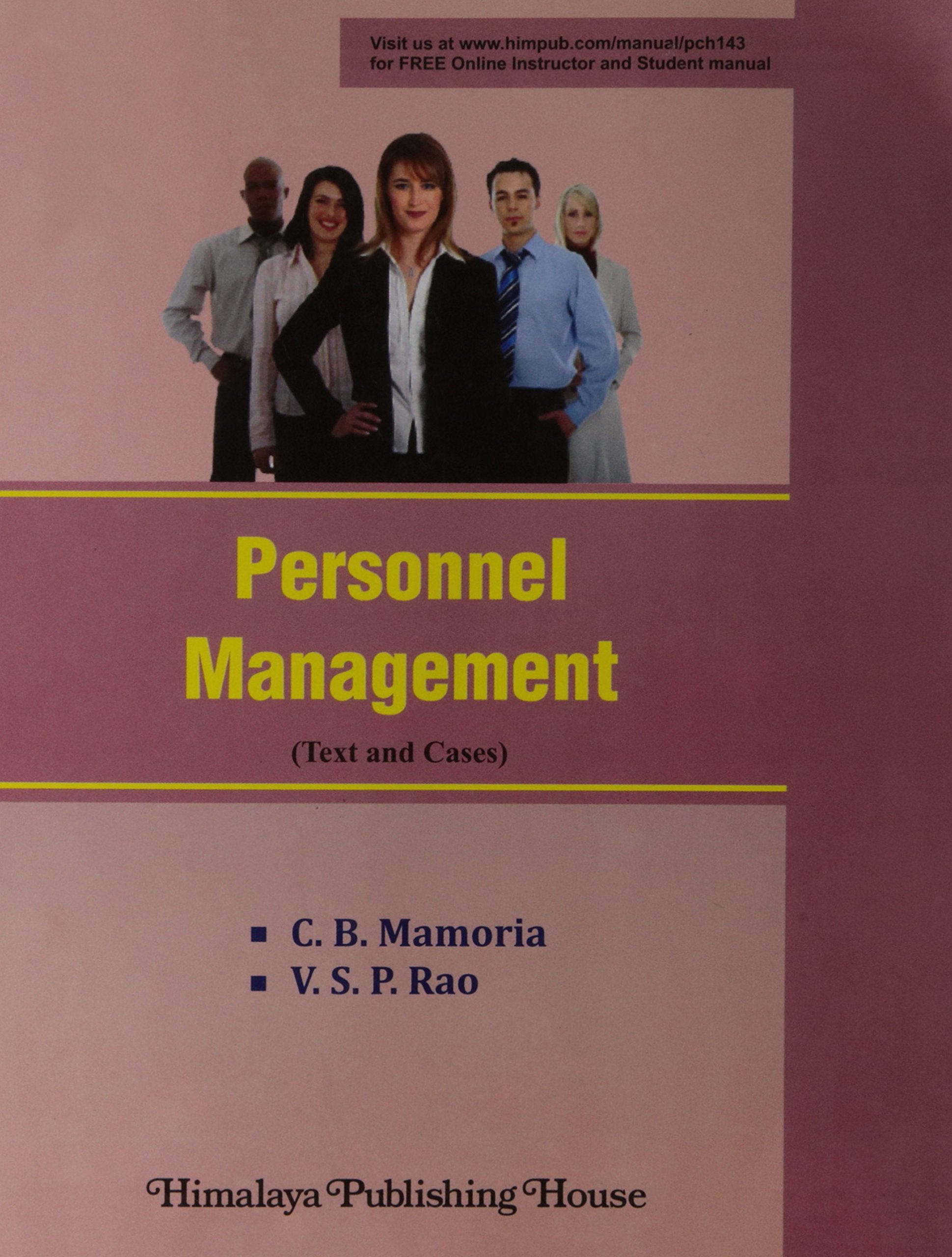 Personnel Management (Text and Cases) – BookStation
