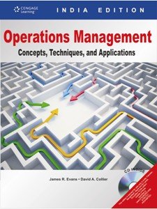 Operations Management Concepts,Techniques,And Applications