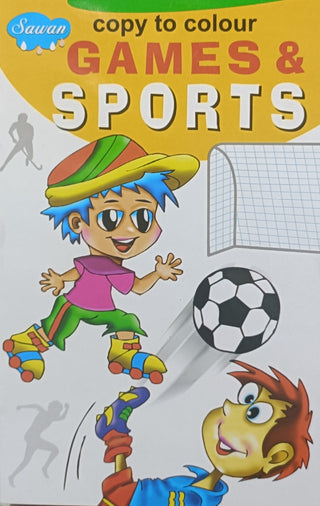 Copy TO Colour GAMES & SPORTS