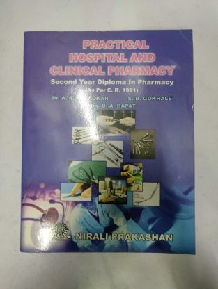 Practical Hospital And Clinical Pharmacy 2nd Year Diploma In Pharmacy ...