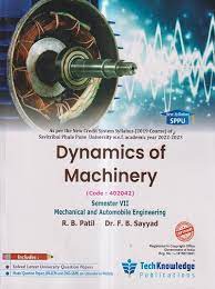 DYNAMICS OF MACHINERY (Mech/Auto Engg. Sem. 7) SPPU – BookStation