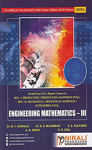 ENGINEERING MATHEMATICS 3 – Second Year (SE) Degree Course in Computer / IT Engineering – Semester 2