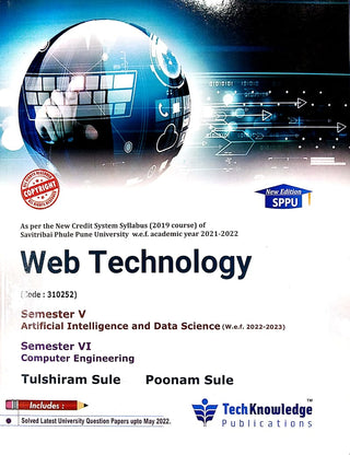 WEB TECHNOLOGY (COMP. ENGG. SEM 6 & AIDS SEM 5 )