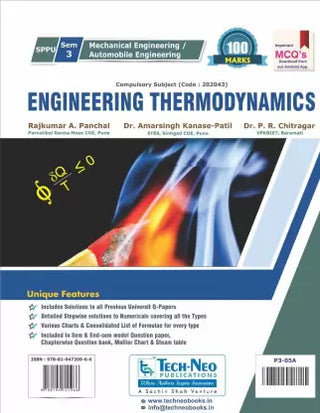 Engineering Thermodynamics SPPU (Sem 3)