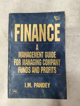Finance A Management Guide For Managing Company Funds And Profits