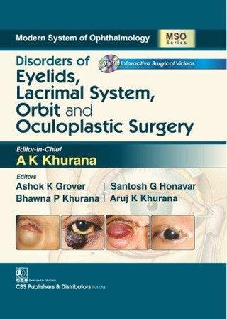 Disorders of DVD Interactive Surgical Videos

Eyelids,

Lacrimal System,

Orbit and Oculoplastic Surgery