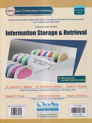 Information Storage & Retrieval SPPU (Semester 7)