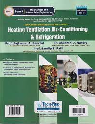 Heating Ventilation Air-Conditioning & Refrigeration SPPU (Semester 7)
