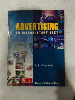 Advertising An Introductory Text