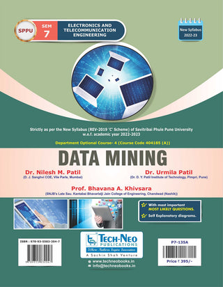 Data Mining SPPU (Semester 7)