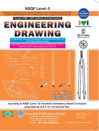 Engineering Drawing (For Electrician, Wireman, Electroplater, Lift And Escalator Mech.) A Text-Book For Semesters 1,2,3 & 4