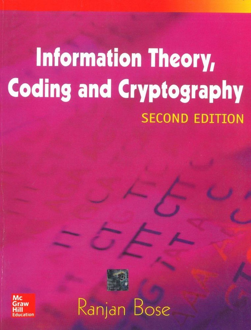 Information Theory, Coding And Cryptography (Second Edition) – BookStation