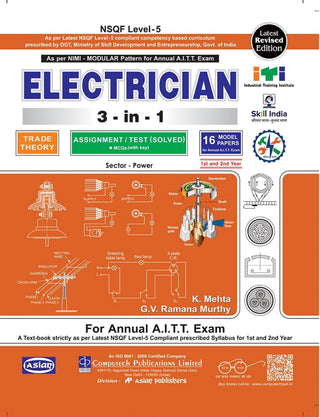 Electrician 3 IN 1 trade Theory Assignment Test Solved