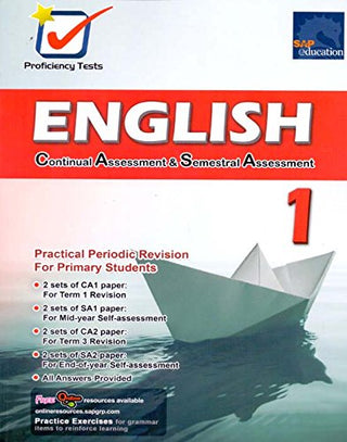 English Continual Assessment and Semestral Assessment 1