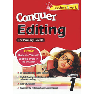 Conquer Editing For Primary Levels Workbook 1
