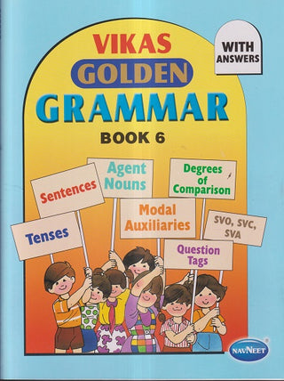 Vikas Golden Grammar With Answers Book 6