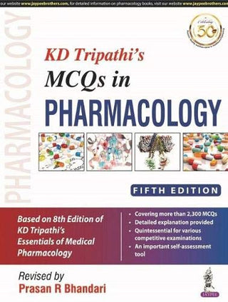 KD Tripathi’s MCQs in Pharmacology