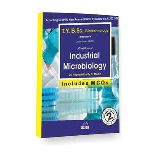 इंडस्ट्रियल मायक्रोबायोलॉजी TYBSc. बायोटेक्नॉलॉजी (सेमिस्टर - वी) मध्ये MCQ चा समावेश होतो
