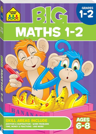 शाळा झोन मोठे गणित 1-2 ग्रेड 1-2