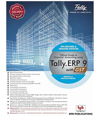 टॅली वापरून अधिकृत मार्गदर्शक वित्तीय लेखा. Erp 9 - 5वी सुधारित आणि अद्यतनित आवृत्ती