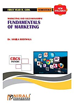 Marketing And Salesmanship -I Fundamentals Of Marketing