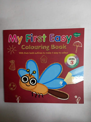 My First Easy Colouring Book Level 3