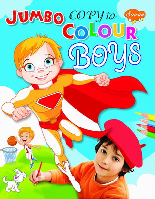 Jumbo Copy To Colour Boys