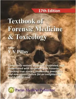 Textbook Of Forensic Medicine And  Toxicology (17th Edition)