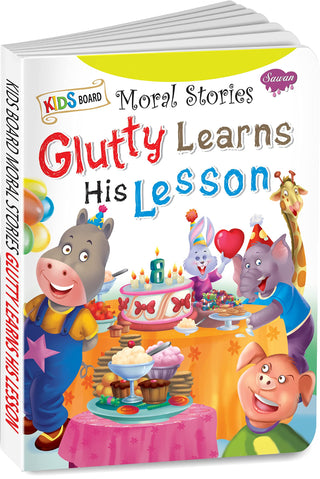 Kids Board Moral Stories Glutty Learns His Lesson