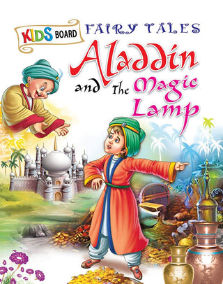 Kids Board Fairy Tales Aladdin And The Magic Lamp