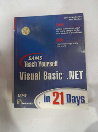 Teach Yourself Visual Basic .Net