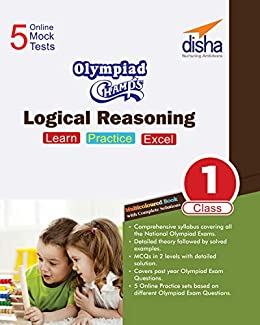 Olympiad Champs Logical Reasoning Class 1 With 5 Online Mock Tests