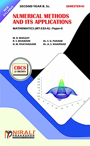 Numerical Methods And It's Applications Mathematics (MT-232-A) : Paper-II
