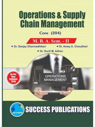 Operations & Supply Chain Management M.B.A. (SEM II)