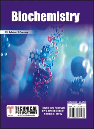 Biochemistry for  B. PHARMACY  PCI  SYLLABUS - 17  ( SEM II  - BP203T) - TEXTBOOK