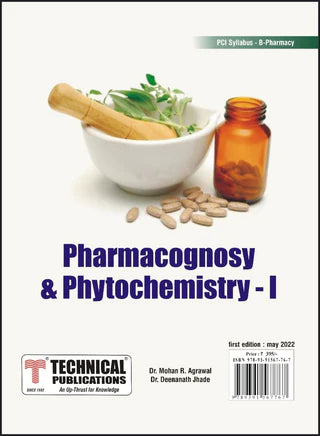 Pharmacognosy and Phytochemistry I for  B. PHARMACY  PCI SYLLABUS - 17  ( SEM IV- BP405T) - TEXTBOOK