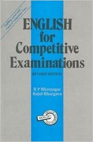 English For Competitive Examinations