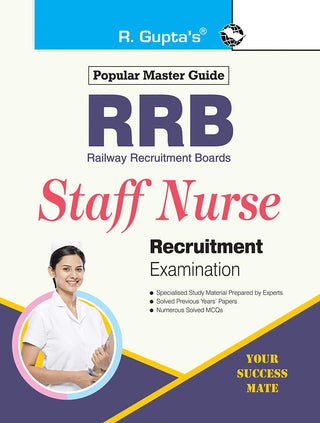 Popular Master Guide RRB Railway Recruitment Boards Staff Nurse