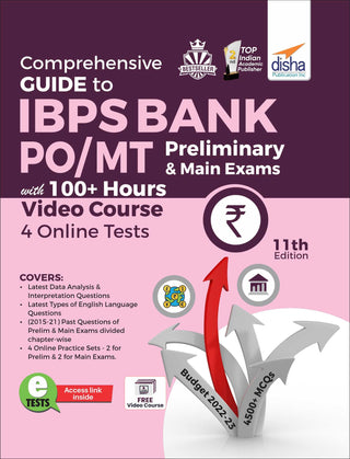Comprehensive Guide To IBPS Bank PO/ MT Preliminary & Main Exams With 100+ Hours Video Course & 4 Online Tests (Eleventh Edition)
