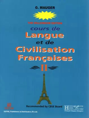 Cours De Langue Et De Civilization Francaises 2
