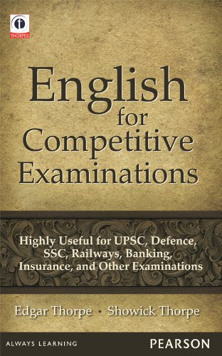 English For Competitive Examinations
