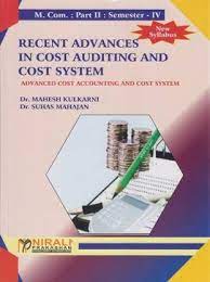 Recent Advance In Cost Auditing And Cost System Sem IV